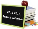 school calendar 2016 2017